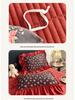 Spring/Summer Washed Cotton Lace Quilt Bedspread Set - 4 Pieces, Machine Washable