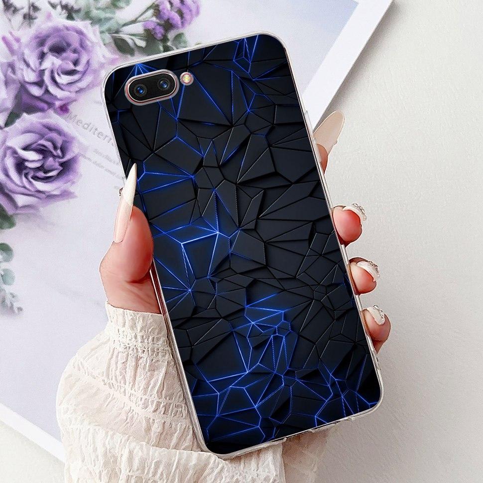 For OPPO A3S Case CPH1803 Soft Slim Fundas Cute Cartoon Cover For Oppo A5 AX5 CPH1809 OppoA3s Phone Cases Oppo A3 s A 3s Coque