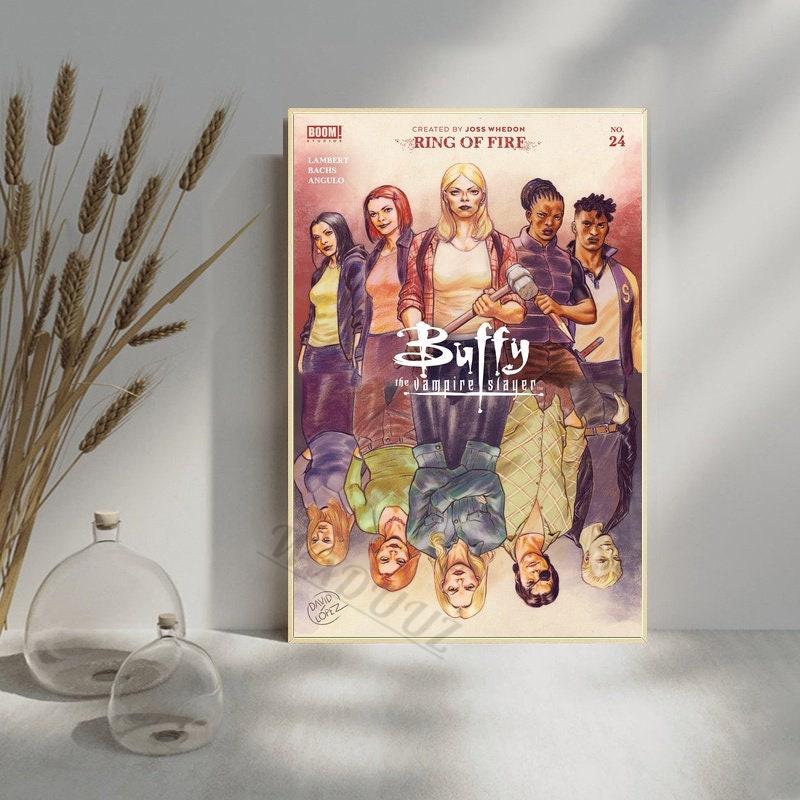 Film Buffy Přemožitelka upírů Obrázek Klasická filmová postava Obraz na plátně Plakáty do obývacího pokoje Umělecká výzdoba domova Dárek
