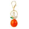 Stunning Red Prosperity Orange Keychain Beautiful Key Ring For Women Ideal Gift For Christmas