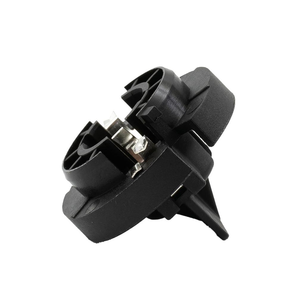 Bulb Bracket Socket Bracket Socket Car Accessories ABS + Metal Bracket Socket