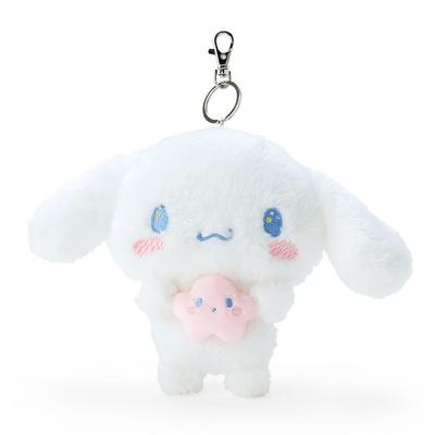 Sanrio Cinnamoroll Mascot Pass Case Poron and the Cloud 264229 (Cinnamon & Siblings)