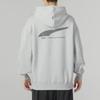 Puma Einfarbig Lässig Locker Kapuzenpullover Langarm Sweatshirt Herren Oberteile Grau Weiß 625077-80