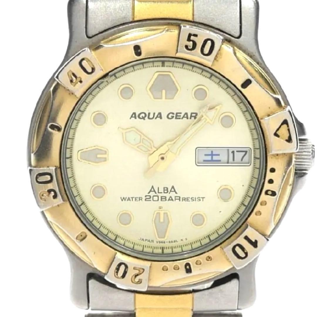 SEIKO ALBA AQUA GEAR 20BAR Men s Watch