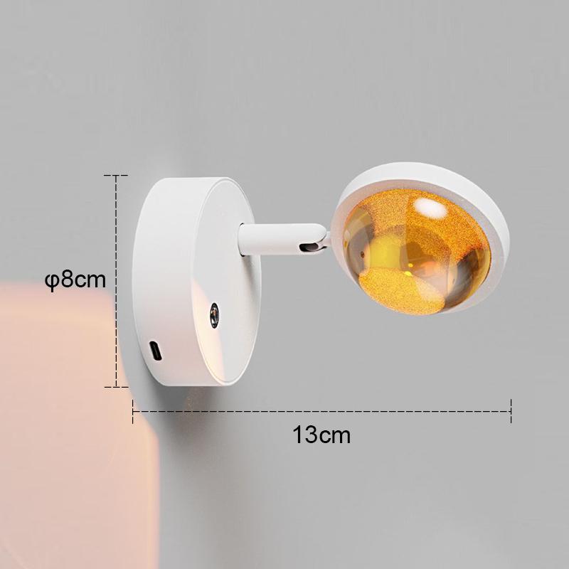 

Лампа на закате настенный светильник сетка красная атмосфера закат гостиная спальня фон настенное украшение бар атмосфера лампа настенная подвесная белый