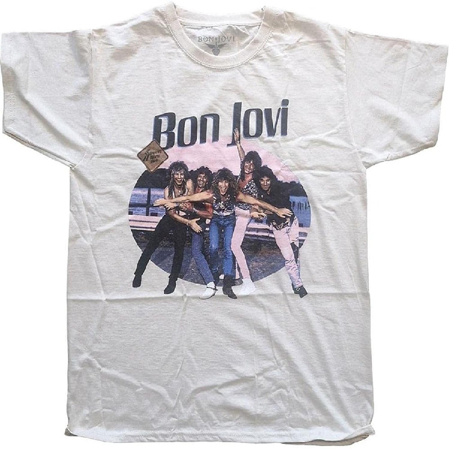 

Bon Jovi Unisex T-Shirt_ Breakout - X-Large - Neutral - Unisex XXXXXL білий