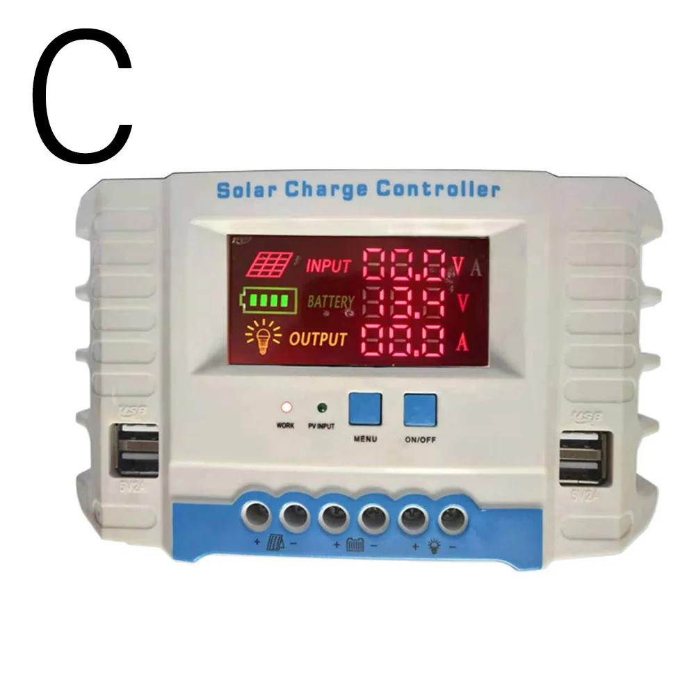 LCD Display Solar Charge Controller 12V/24V For PWM 50V Battery,10-40A Optional LCD Display Solar Charge Controller