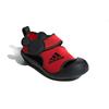 adidas Mickey C Fabric Low Top Kids' Skateboarding Shoes Black Red Kids' F35863