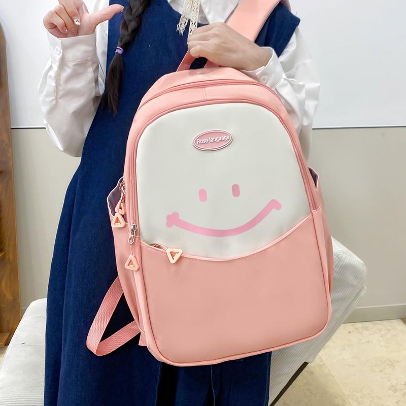 Three-Piece Backpack Set Large Capacity Student Schoolbag Women's Lightweight Backpack