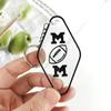 Rhombus Resin Mold DIY Jewelry Casting Mold Resin Keychain Mold Pendant Charms Mold with Hole Mother's Day Silicone Mold