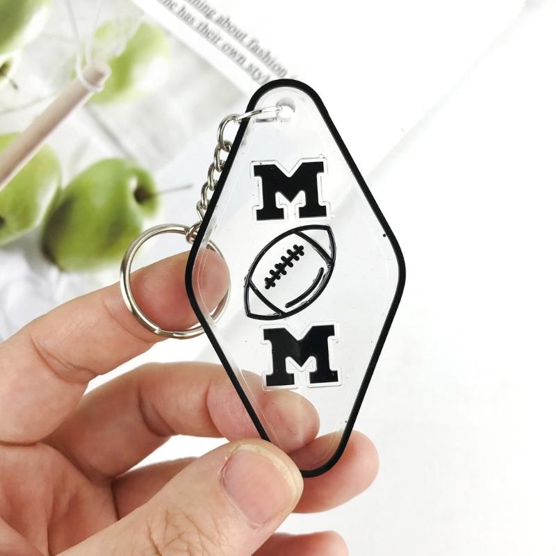 Rhombus Resin Mold DIY Jewelry Casting Mold Resin Keychain Mold Pendant Charms Mold with Hole Mother's Day Silicone Mold