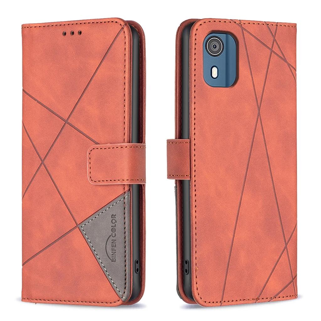 Luxury Flip Leather Case For Nokia C02 G42 G310 C110 C12 C22 C32 G22 C21 G21 G11 G20 1.4 C1 Plus 5.4 2.4 3.4 2.3 1.3 5.3 Cover