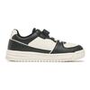 New MLB Chunky Liner Anti-Slip Wear-Resistant Low-Top Kids' Skateboarding Shoes Black White Kids' 7ASXCA13N-50BKS