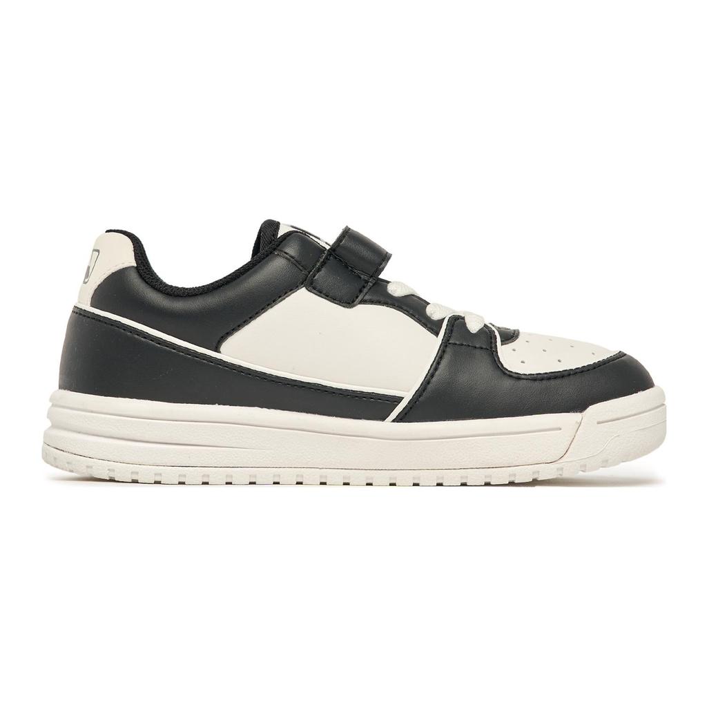 New MLB Chunky Liner Anti-Slip Wear-Resistant Low-Top Kids' Skateboarding Shoes Black White Kids' 7ASXCA13N-50BKS