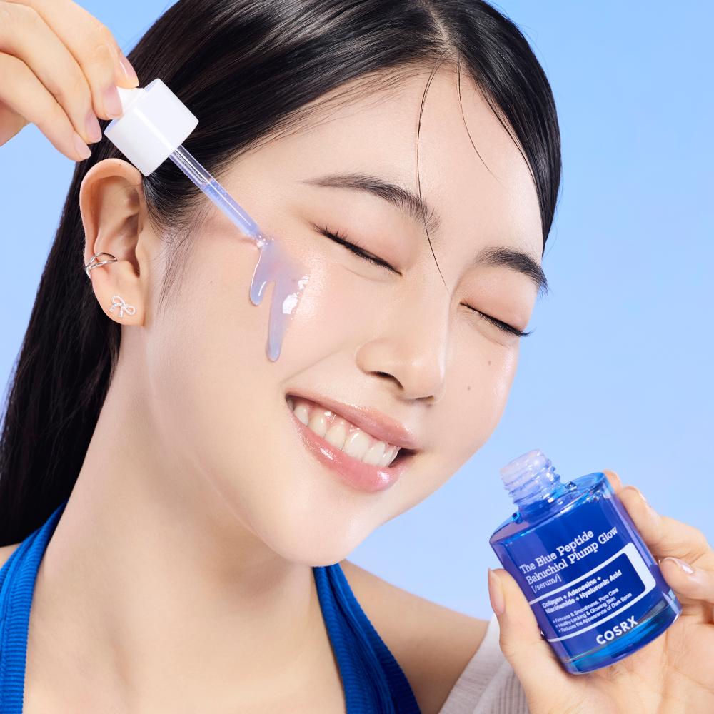 COSRX The Blue Peptide Bakuchiol Plump Glow Serum 50ml