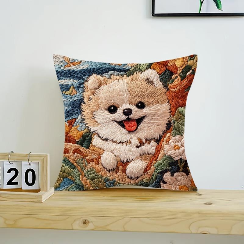 Vintage Patterned Cushion Covers Chair Living Room Pillowcase Cozy Zipper Sofa Pillow Covers Bedroom Indoor Home Decor