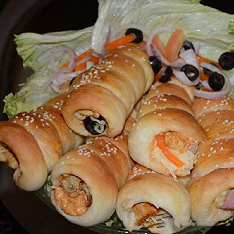 16 Sztuk Rurek do Cannoli Rurki do Cannoli ze Stali Nierdzewnej Formy do Pieczenia z Woreczkami Cukierniczymi Długimi Końcówkami do Wypełniania Rogalików Muszli Cannoli