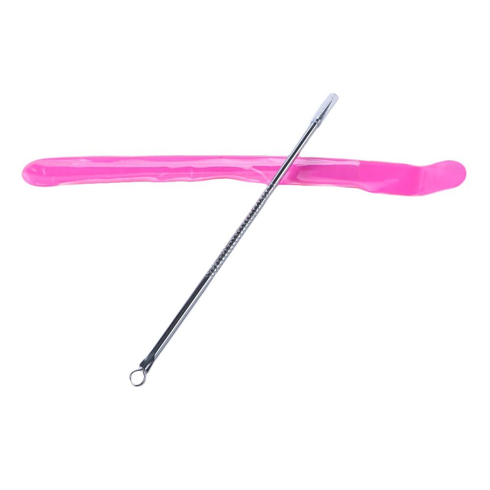 12 Cm Face Skin Care Beauty Tool Stainless Steel Acne Blemish Extractor Pimples Comedone Blackhead Remover