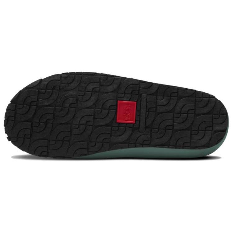 (WMNS) THE NORTH FACE Thermoball Traction Mule V 'Dark Sage Next Gen Logo Print Gardenia White' Damen A3V1H-OJU