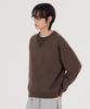 GLW [Unisex] Soft V-Neck Knit Brown
