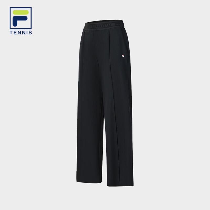FILA Women's Cooling Wide-Leg Knit Tennis Pants
