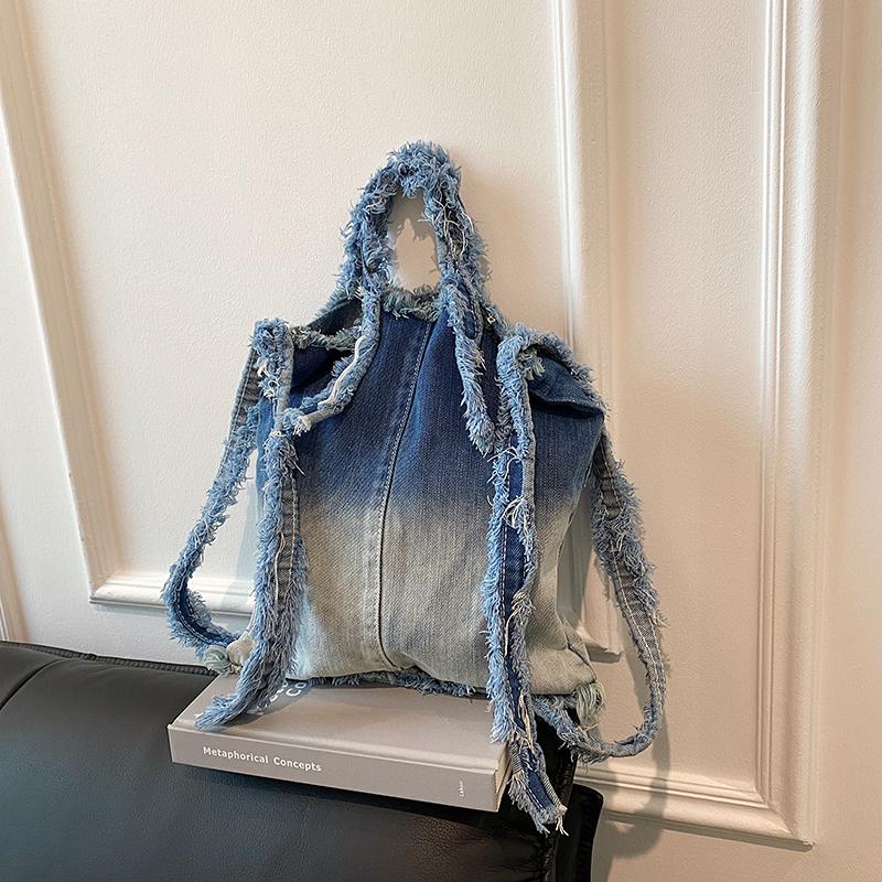

Women Bags Shoulder Messenger Designer Totes Fashion Denim Women Luxury Brand Handbags Classical Cloth Bucket Trend Packs 26cm3cm27cm
