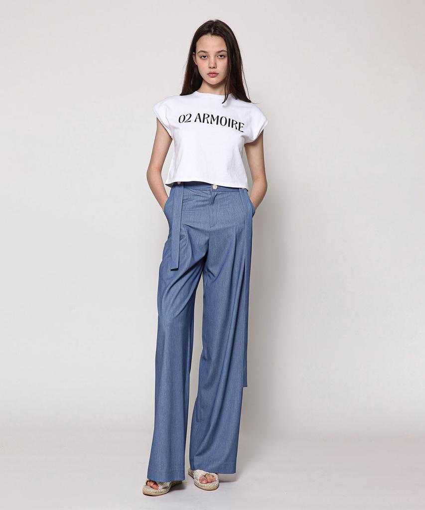 02ARMOIRE Evelyn Trousers _ Light Blue