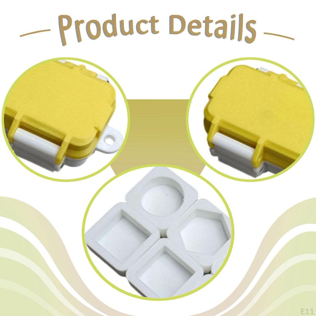 Pool Chalk Holder Billiard Case Practical Portable Compact Multifunctional Storage Box
