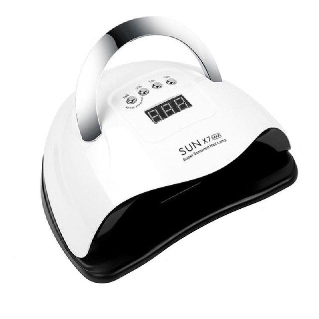 X7Max Nail Lamp: Four-Speed Automatic Induction Gel Polish Curing Light