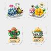 Building Blocks Mimi Small Particle Simulation Flower Plant Flower Educational Model Children Toy Gift