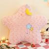 Star Pillow Girl Sleeping with Moon Plush Toys Super Soft Doll Sleeping with Doll Gift