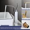 Nordic Gold Anti-Splash Hot & Cold Faucet for Bathroom Countertop Basin Cabinet