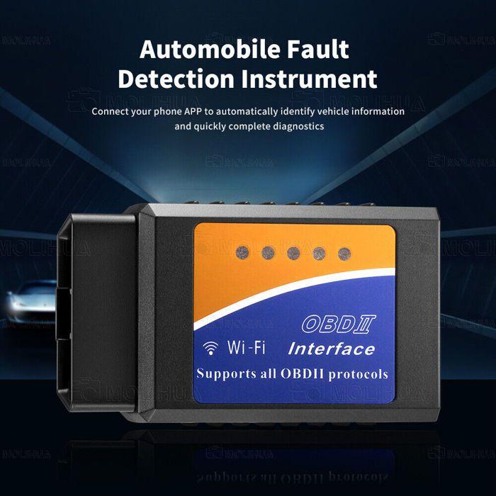 Appareil de diagnostic - ELM327 - OBD2 - Bluetooth/WIFI - Universel - Testeur de voiture
