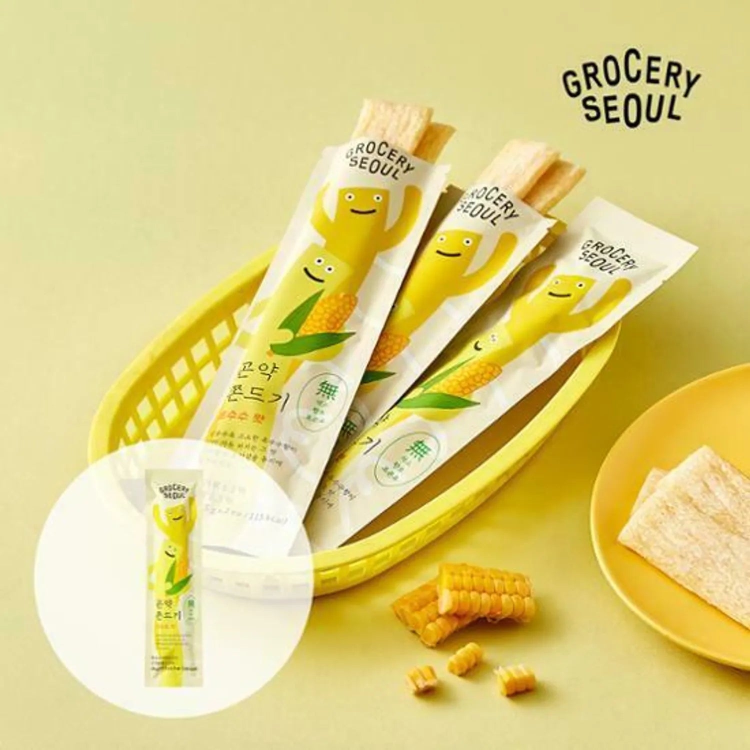 GROCERY SEOUL Konjak Jerky #Corn 35g 35g