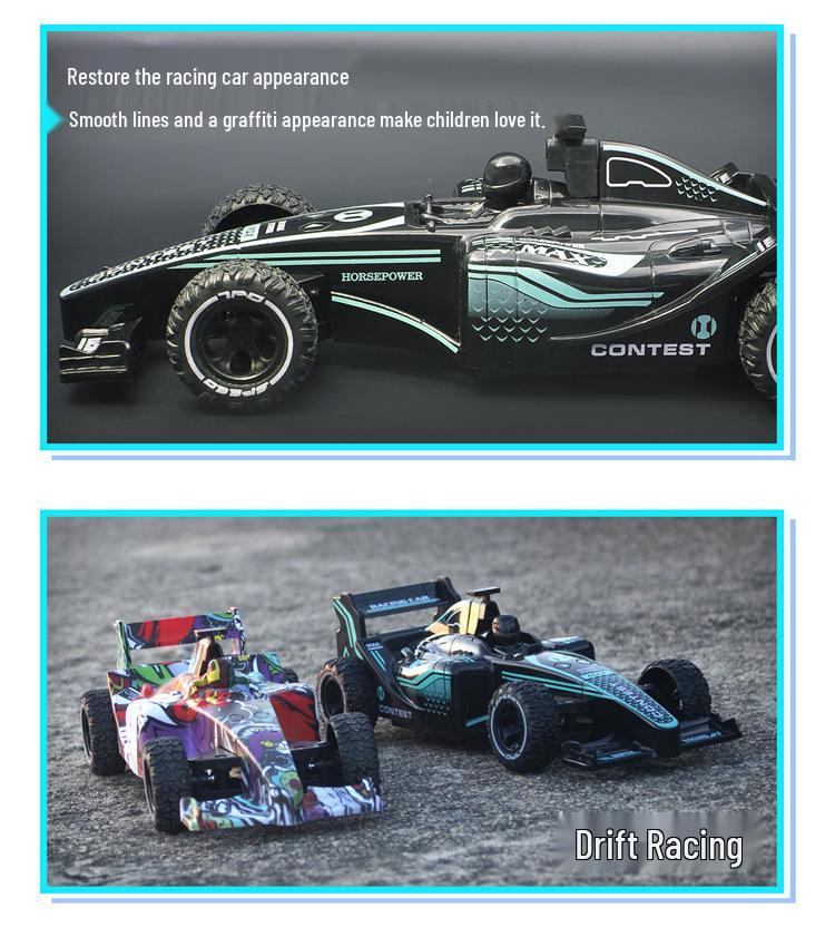 Kids' RC Formula Drifting F1 Car - Electric 4WD Racing Toy