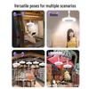 Nordic E27 Remote Control Fan Chandelier with Universal Mesh Cover