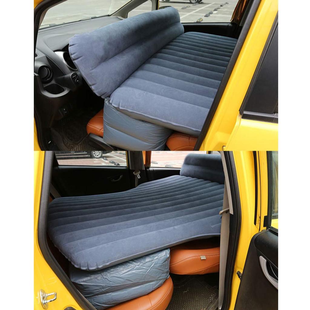 Vielseitige Auto-Schlafplatzmatte, Rücksitz-Abstandshaltermatte für Camping, Nickerchen auf der Rückbank und Reisen. Inklusive elektrischer Pumpe.