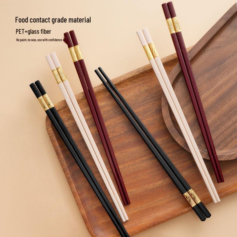 High-Temperature Resistant Alloy Chopsticks and Serving Spoon for Restaurants and Catering