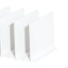 Cabinet Shelf Divider for Optimal Organization in Bookshelves