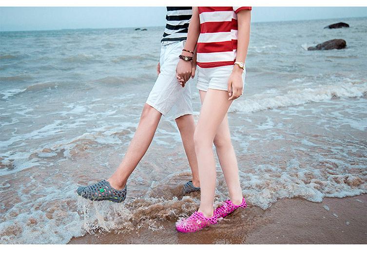 Sommer Große Größen Leichte Schlupf Atmungsaktive Herren Strand Sandalen