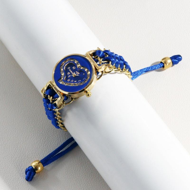 Reloj de Moda para Mujer Pulsera Versátil Pulsera Trenzada Reloj de Cuarzo para Mujer