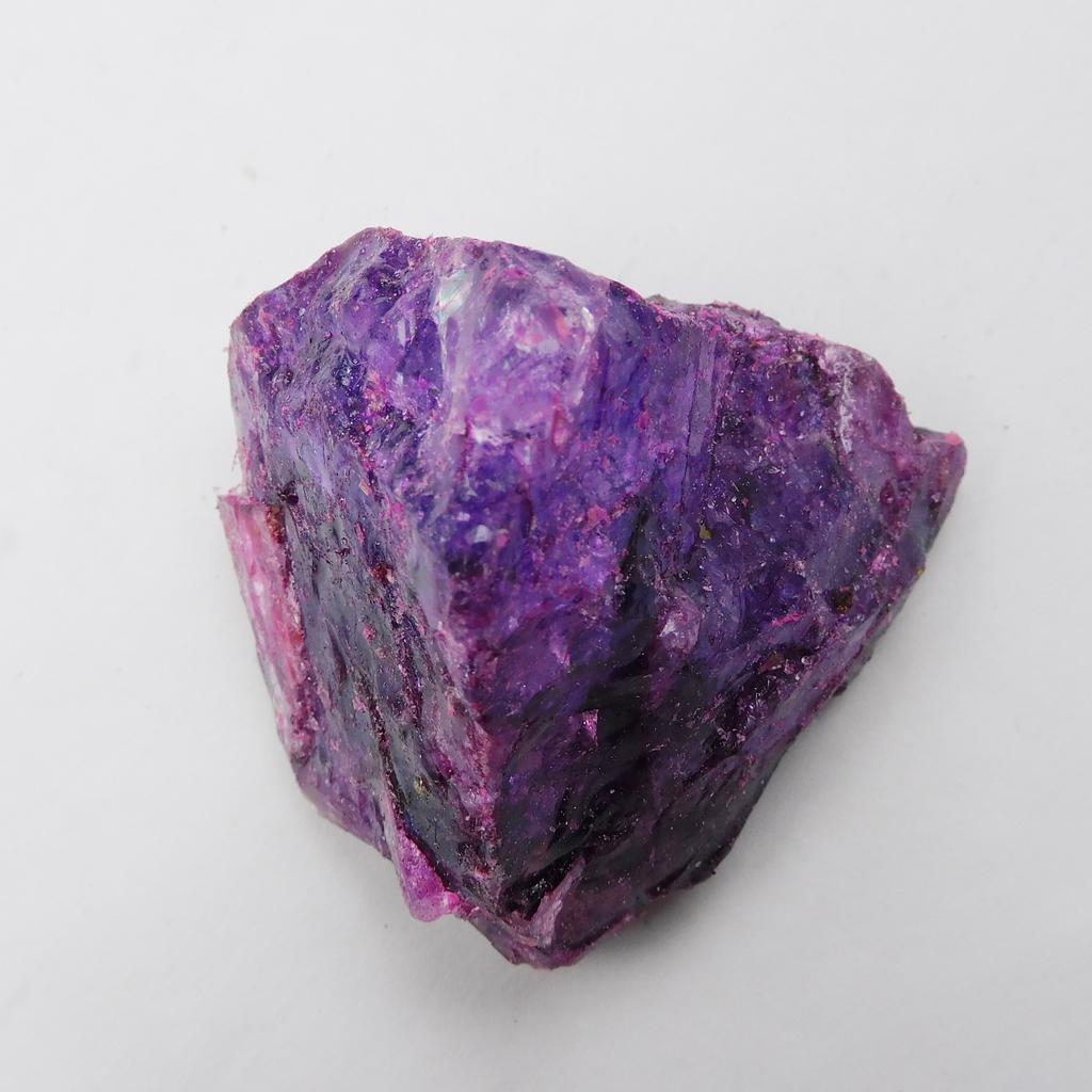 CERTIFIED Purple Sapphire Rough 79.20 Ct Uncut Raw Natural Loose Gemstone