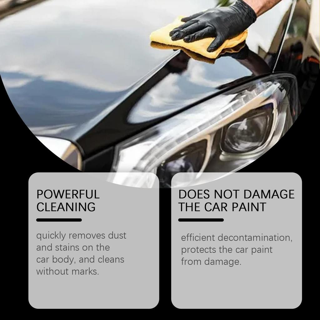 Homonth Car Cleaning Spray for Removing Surface Dust and Dirt, Cleaning Care, Refurbishment Maintenance, 1 set