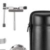 Bike Tire Repair Tool Kit Bicycle Accessories Comfortable, Grip 16 in 1 for Road Mountain Bikes