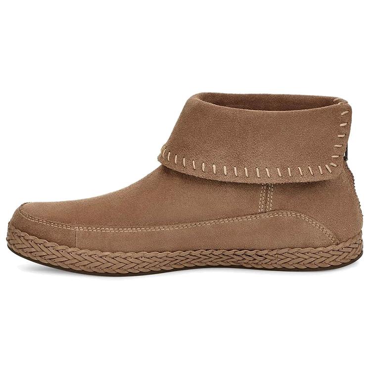 

UGG Kavar Varney Fleece Lined Snow Boots Dark Brown Women s 1104653-AMP 36