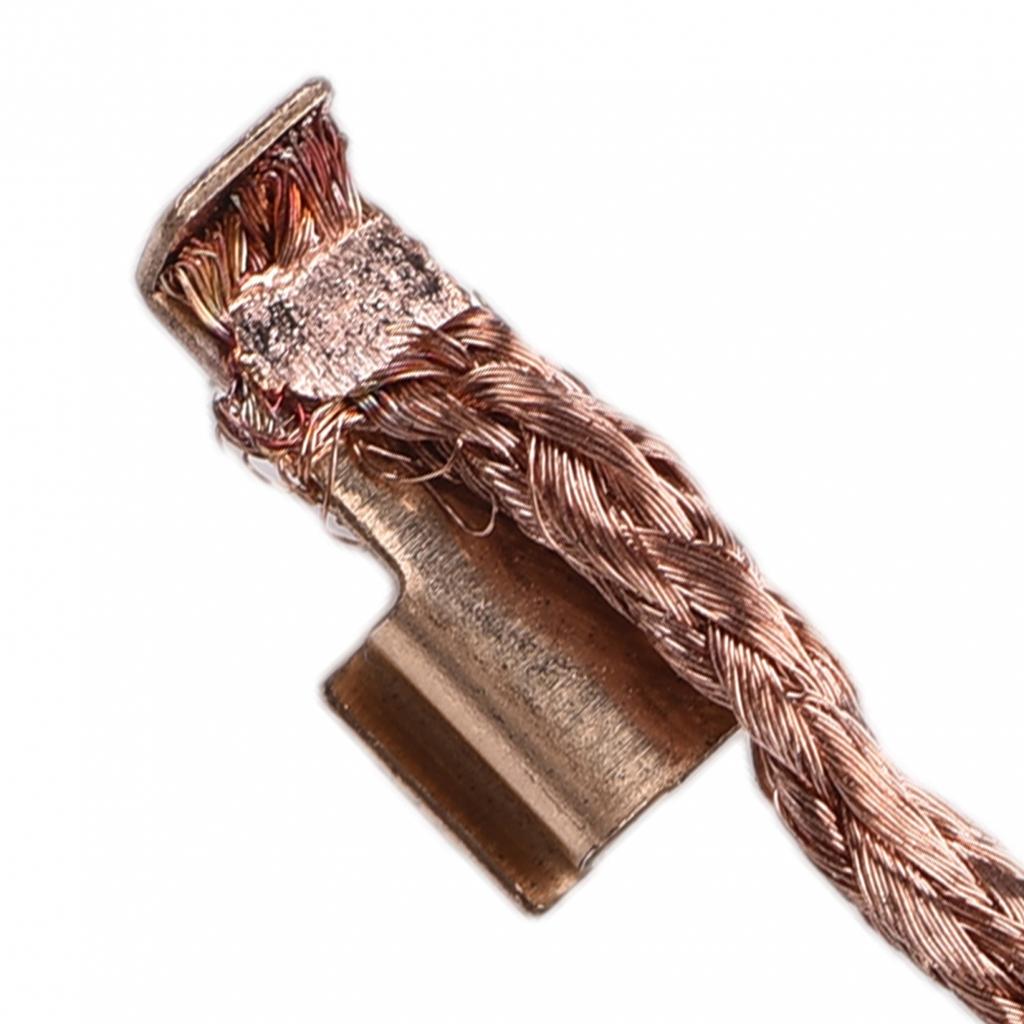 Perie de Carbon Electrică Gri și Ton de Alamă de Rezervă