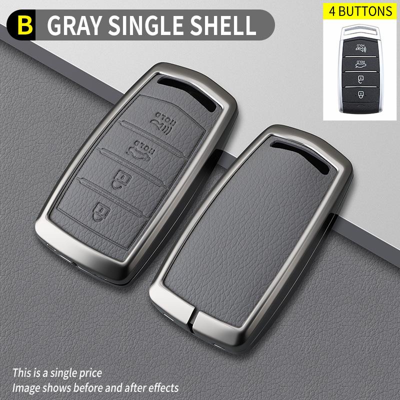 

Car Accessories Key Case Holder Cover Chain For Hyundai Solaris Genesis IX35 IX45 Grand Santa Fe 3 Kona Ev Grandeur GN7 IONIQ