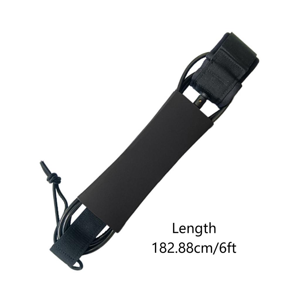 High Strengths Elastics Surfing Leashes Reliability Flexible Surfboard Foot Rope for Secure Surfing Experience