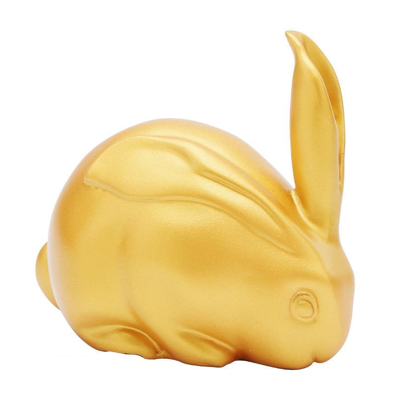 Messing Wohlhabende Zukunft Tierkreiszeichen Kaninchen Ornament Haustür Büro Eröffnungsgeschenk Für Studenten Und Kollegen Dekoration