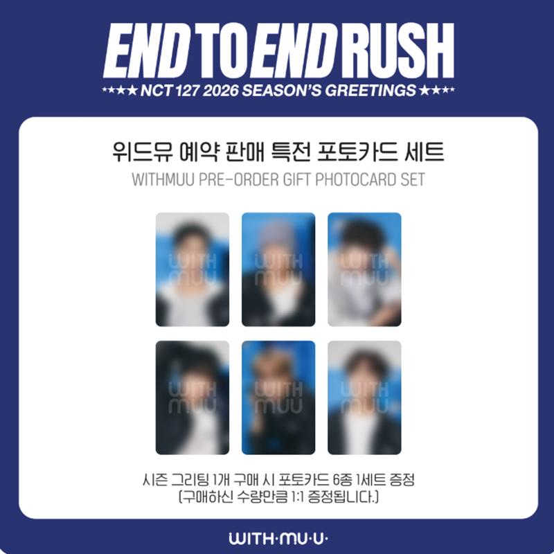 

[Предзаказ] 2026 SM ARTIST SEASON’S GREETINGS NCT 127 (Онлайн-преимущество) WITHMUU